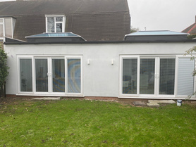 Front and rear extension. Project image