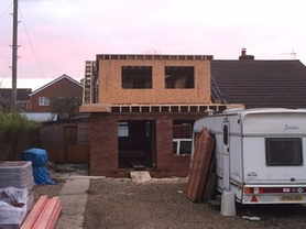 New floor level and dormer construction Project image