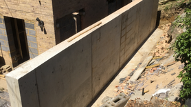  Reinforced concrete retaining wall Project image