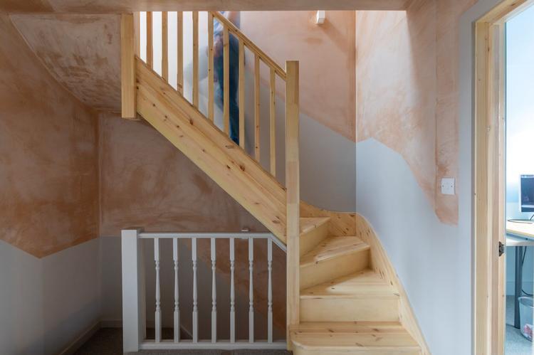 First Fix stairs to loft by Pencil and Brick Ltd.jpg