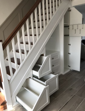 Staircase & Handmade Cupboards  Project image