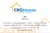 Featured image of C K G Homes Ltd