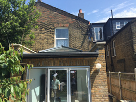 Rear Extension with Beautiful Pitched Ceiling Window Project image