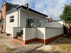 Rear Kitchen Extension with Terrace and Shower Room Project image