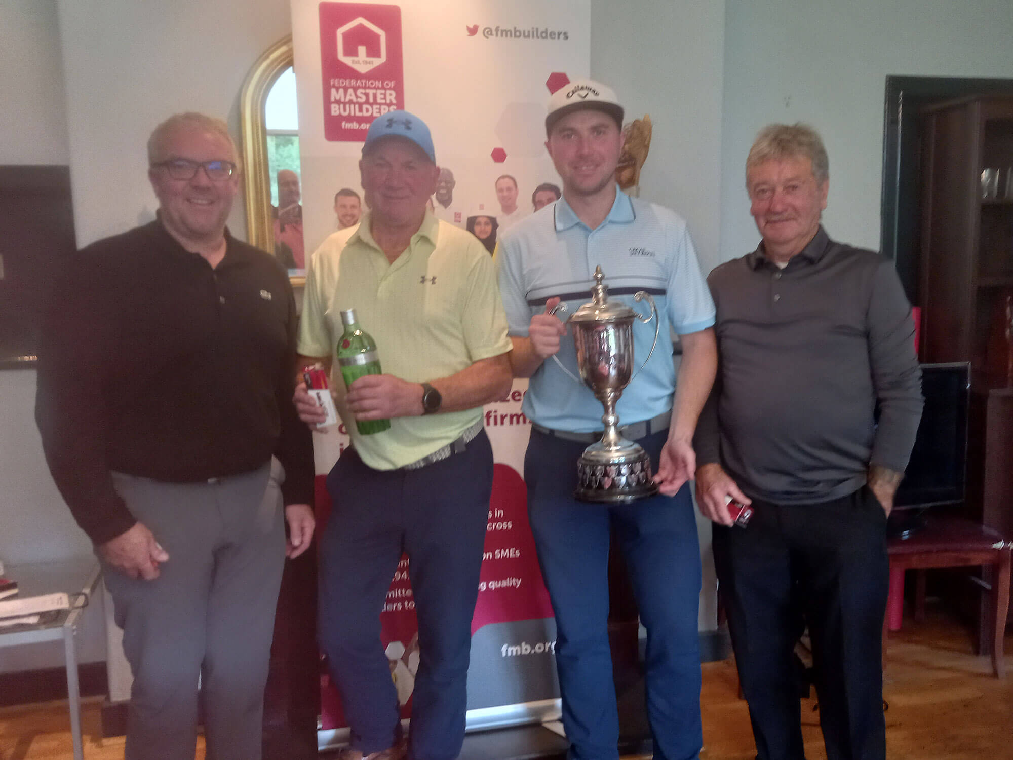 Scotland Golf Day 2022 winning team