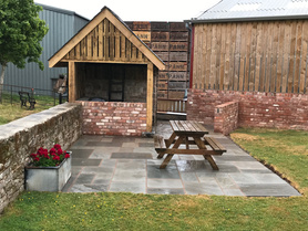 Outhouse Restoration and BBQ Area Project image