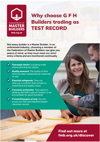 FMB membership leaflet