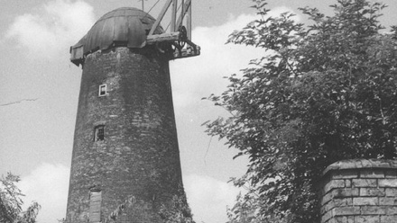 SGM Construction Services Ltd, Central, Windmill restoration project, November 2023, Thurlaston Windmill 1955