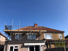 Loft Conversion I External insulation I Silicone Rendering Project image