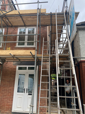 Repointing and brick repairs on 1902 house  Project image