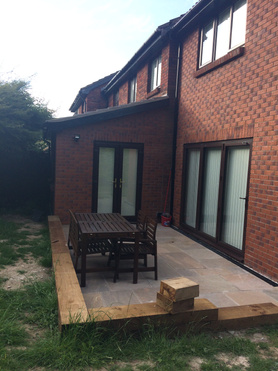 Double and single storey extensions with internal and garden refurbishments Project image