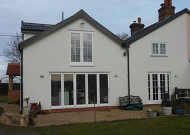 Two Storey Timber Framed Extension & Porch Project image