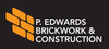 Logo of P Edwards Brickwork & Construction